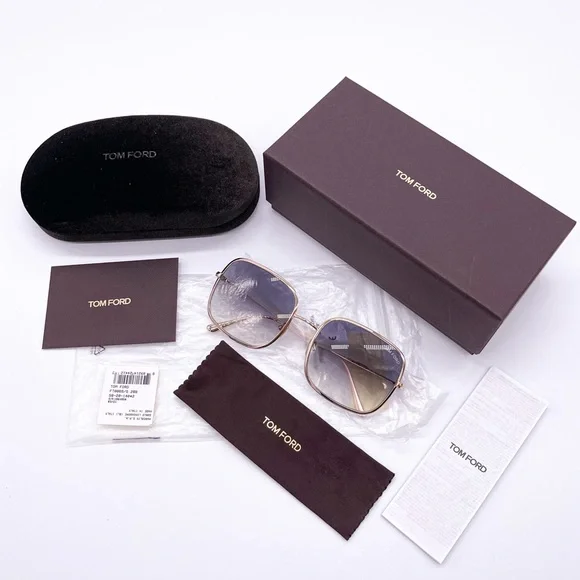 NEW TOM FORD KEIRA TF865 28B SUNGLASSES TOM FORD FT0865/F EYEWEAR TOM FORD - Picture 12 of 13